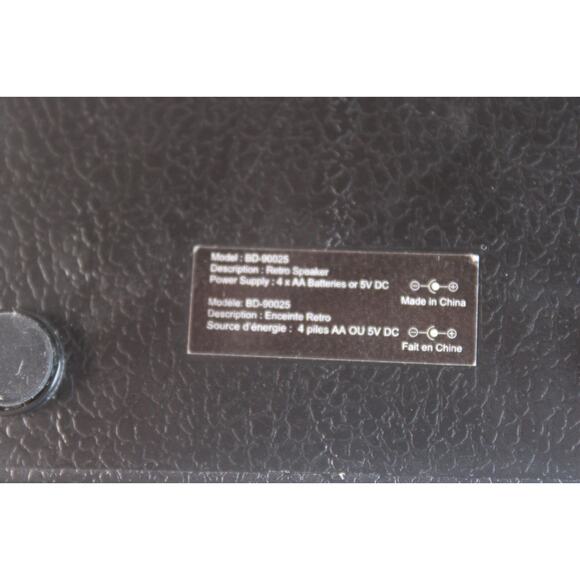 Small Retro Speaker Mini Guitar Amp 5.5" BD-90025 Portable Amplifier Tested - Picture 7 of 7